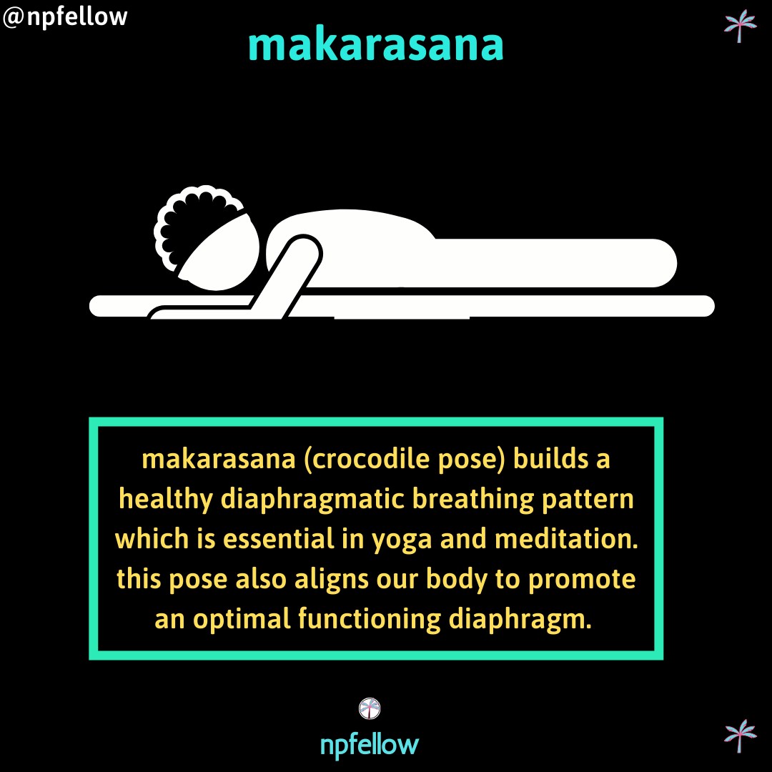 Makarasana Yoga advantages, poses and benefits